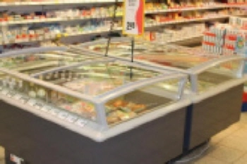 vertikale Tiefkühlkammer für Speiseeis