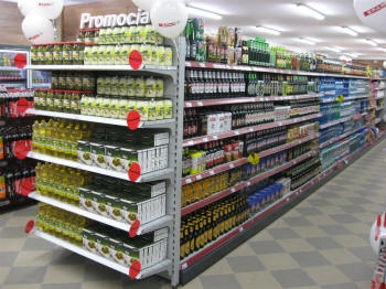 Apothekenregal mit Verschluss